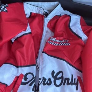 Members only light windbreaker